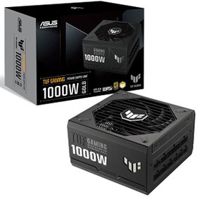 Resim Asus TUF GAMING-1000G 1000 W Gold Tam Modüler Güç Kaynağı 