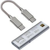 Resim Quartz Realm USB C Ila 3,5mm Kulaklık Amplifikatörü Dac CS43198 Dongle 384KHZ DSD256 Kolotolıng Hıfı Amp Tip-C Adaptör (Yurt Dışından) 