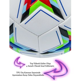 Resim Alastor Ala Store Şampiyonlar Ligi Futbol Topu Halı Çim Saha Profesyonel Futbol Topu Dikişli 5 Numara 