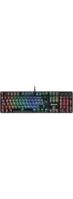 Resim AyrStore Game Power Ogre Rgb 60M Blue Switch Türkçe Q USB Mekanik Gaming Klavye 