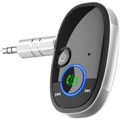 Resim Araba Bluetooth Alıcısı Müzik Çalar Kablosuz Ses Dönüştürücü Siyah 