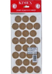 Resim Canex Zemin Koruyucu Yapışkan Keçe 40 Mm Yuvarlak 