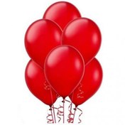 Resim Nedi Balon Düz Renk Kırmızı 100 Lü NPM-72002 
