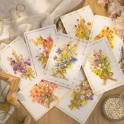 Resim 3 adet = 1 Set/El Yapımı Selam Kartı, Boş Kapak ile, Doğum Günleri, Mezuniyet Törenleri, Sevgililer Günü, Anneler Günü, Öğretmenler Günü ve Diğer Durumlar için Mükemmel 