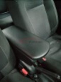 Resim ElitTuning Citroen C Elysee Deri Kol Dayama Ak2 Kolçak Siyah Özel Üretim Mdf 