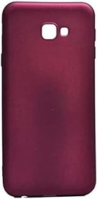 Resim Aksesuarcim Samsung Galaxy A7 2016 ile Uyumlu Kılıfı Silikon Pastel Renkli Mat Esnek İnce Kapak Prem Mürdüm 