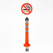 Resim İleri Trafik Sigara İçilmez Uyarı Levhalı Delinatör Seti 