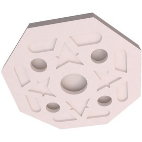 Resim Motifpiyer Tavan Spot Göbek TGS-44 Altıgen 56 CM 