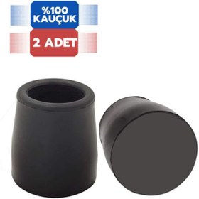 Resim feifei Baston Yürüteç Değnek Treking Ucu 1.75 Cm Çap - HBY5767-3917 