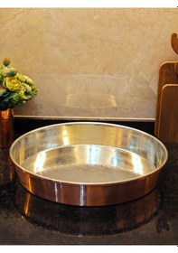 Resim Bakır Derin Fırın Tepsi 38 Cm Bakır 