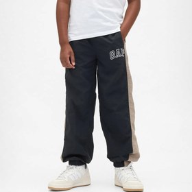 Resim Gap Logo Jogger Çocuk Siyah Eşofman Altı 