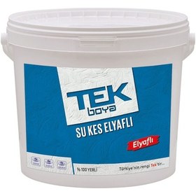 Resim Tek Boya Elyaflı Su Kes Astarı 3 KG Beyaz 
