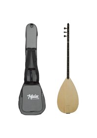 Resim Yonka B-341k Kısa Sap Ardıç Ağacı Sap Gövde Profesyonel Saz Bağlama Seti 