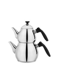 Resim Schafer Tea Chef Küçük Boy Çaydanlık Takımı 4 Parça-siyah Siyah 