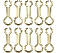 Resim Xin Yue Zhang Ξ Ny Ue Zhang 200 Adet 17.5mm Balıkçılık Aksesuarı Pirinç Platin Tel Göz Do-It Sazan Olta Takımı M (Yurt Dışından) 