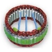 Resim NURSAN 12v Alternatör Statör 80 A Tata 3 Uçlu 