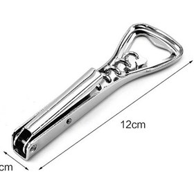 Resim Thentech Cam Şişe Kapak Açacağı Soda Kapağı Açacağı Şişe Mantar Tıpası Açacağı Tirbüşon Metal 