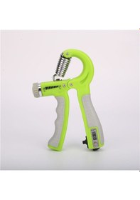 Resim Sertlik Ayarlanabilir 5-60kg Direnç Sayaçlı El Egzersiz Yayı Kırmızı 001 