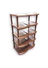 Resim Özgen Ayakkabılık 5'li Kahverengi 