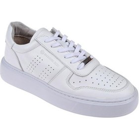 Resim Hammer Jack Hakiki Deri Kadın Spor Ayakkabı Hj-olgea-z Beyaz-beyaz Beyaz 