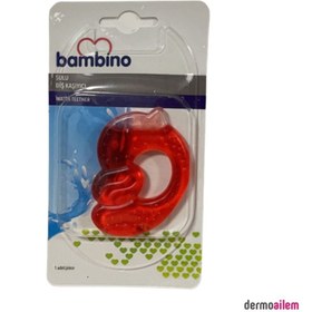 Resim Bambino Sulu Diş Kaşıyıcı Kuş Figürlü Kırmızı 