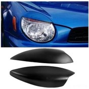 Resim Dancemonkey Yüksek Kalite Reçine, Subaru Impreza Wrx Sti7 2001-2003 İçin Parlak Siyah Far Kaşları 