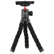 Resim Jeemson Esnek Bacaklı Mini Sehpalı Tripod - 360 Dönen Kafa, Soğuk Ayaklı Telefon Tutucu, Telefon Ve Kamera İçin, Vlog & Canlı Yayın İçin 