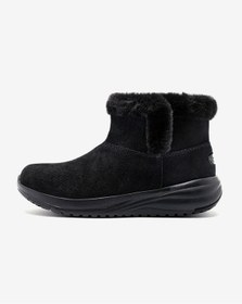 Resim Skechers On-the-go Stellar - Cozy Step Kadın Siyah Bot 144775 Bbk Siyah 