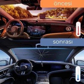 Resim Honda City Opel Astra Peugeot 308 Citroen C4 Fiat Linea Uyumlu Oto Şemsiye Nemere 