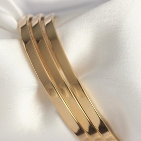 Resim Qiva™ Ajda 2 Gold Bilezik (60 mm) 