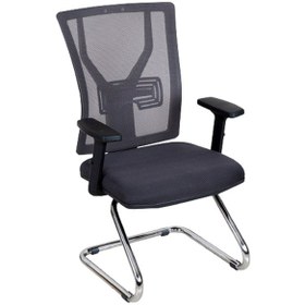 Resim D-54 Fileli Misafir Koltuğu Siyah 