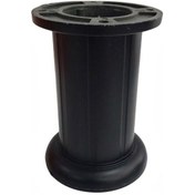 Resim Safir Plastik Ayak Mobilya Koltuk Ayağı 10 Cm Siyah Masa Ayakları Siyah Diğer 