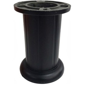 Resim Safir Plastik Ayak Mobilya Koltuk Ayağı 10 Cm Siyah Masa Ayakları Siyah Diğer 