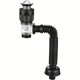 Resim 1 Takım Genişletilebilir Lavabo Gider Kiti - Deodorantlı, Esnek Ayarlanabil 