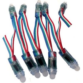 Resim Rgb Pixel Led 12Mm(Ws2801 Ic) - 10 Adet 