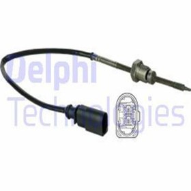 Resim Delphi Ts30021 Eksoz Sicaklik Sensoru (siyah Soket )a4 A5 Q5 08- Caha Caga 03l906088d (WH672637) 