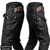 Resim 4 Renk Seçeneği, İlkbahar/Sonbahar Tarzı, Erkek Outdoor Kargo Pantolon, Erkek Outdoor İş Pantolonu, Erkek Çok Cepli Kargo Pantolon, Erkek Taktik Kargo Pantolon, Hafif Esnek Kumaş, Günlük, Outdoor, Tırmanma, Yürüyüş için Uygun 