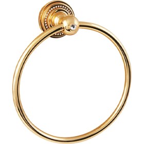Resim Pure Concept Crystal Pvd Gold Halka Havluluk 