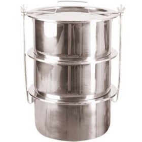 Resim Ems 304 Kalite 3lü Sefer Tası 