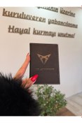 Resim EFE DERİ Cupra Deri Dikişli Araç Ruhsat Kılıfı Kabı Oto Ruhsatlık Araba Ruhsat Koruyucu 
