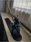 Resim shop Baskı Samurai Savaşçı Figürlü Dekoratif Tütsülük 