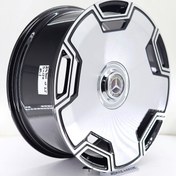 Resim R1 Wheels 24 inç 5*130 ET25 Parlak Siyah Jant Takımı (J-724) 