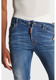 Resim Dsquared2 Erkek Kot Pantolon S74lb1471 S30342 470 Lacivert 