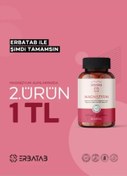Resim Erbatab Magnezyum 3 Lü Form (BİSGLİSİNAT, SİTRAT, MALAT) & Vitamin B2 , B3 , B6 - 60 Kapsül 