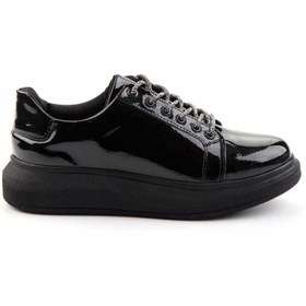 Resim Bambi Siyah Kadın Sneaker K01179087008 