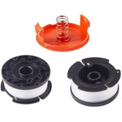 Resim Geeroyoo Gh900/gh600/lst420 Uyumlu Af-100 Tipi Biçme Makinesi Değişim Bobini Seti - 0.065 İnç Biçme Tel, 2 Bobin + 1 Kapak + 1 Yay 