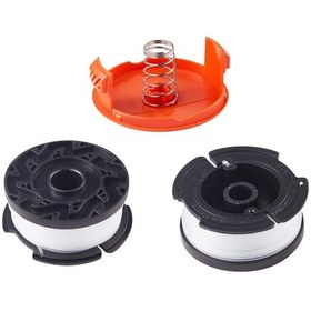 Resim Geeroyoo Gh900/gh600/lst420 Uyumlu Af-100 Tipi Biçme Makinesi Değişim Bobini Seti - 0.065 İnç Biçme Tel, 2 Bobin + 1 Kapak + 1 Yay 