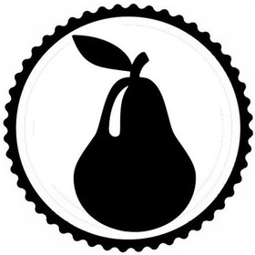 Resim Armut Tasarım Sticker 40 X 40 Cm 