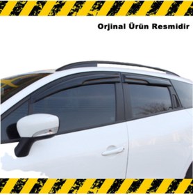 Resim carcarti Renault Clio 4 Mügen Cam Rüzgarlığı Stw 2012-2019 Arası 4 Lü Set 