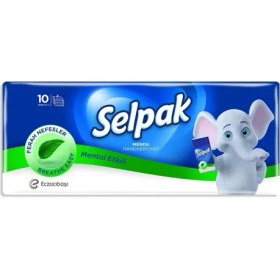 Resim Selpak Mendil Mentollü 10'lu 